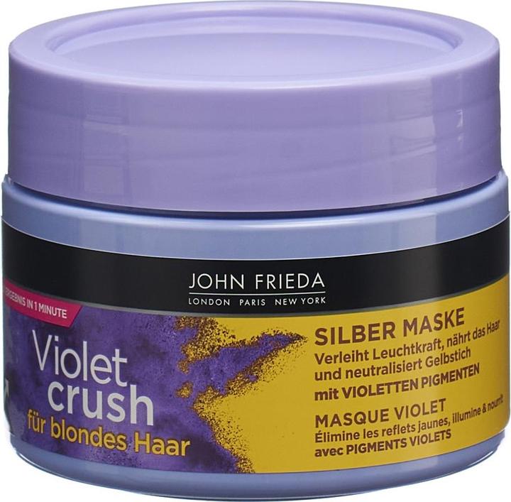 Image du produit John Frieda Sheer Blonde - Masque argenté Violet Crush (250 ml)