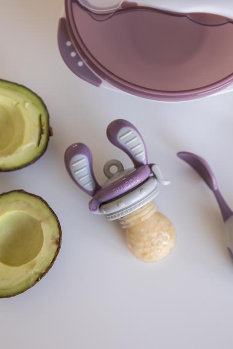 Actual product image Kidsme Foodfeeder - Plum str. M (KIDS160350PL)