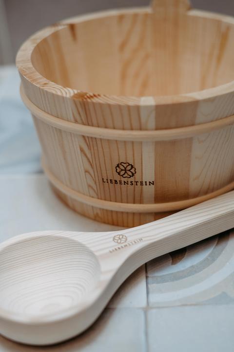Immagine prodotto Liebenstein Secchio per sauna con cazzuola, set di accessori per sauna