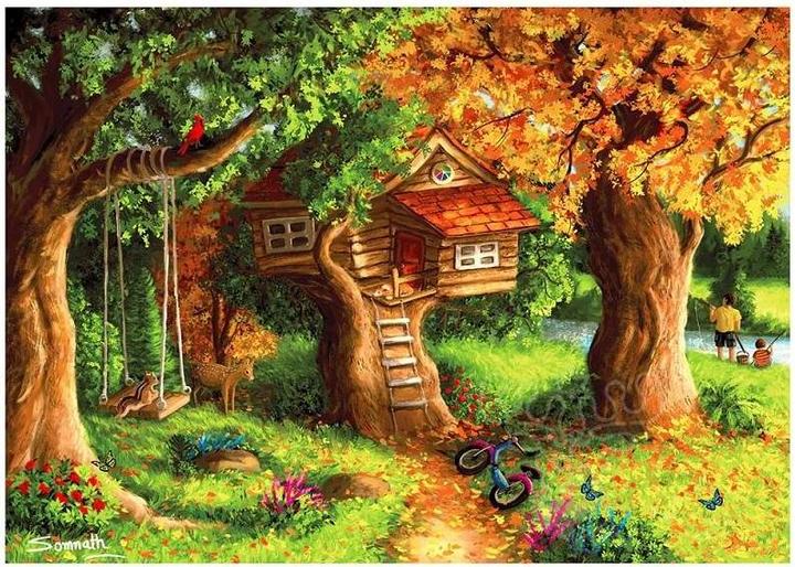 Image du produit Enjoy Puzzle ENJOY-1934 - Tree House, puzzle, 1000 pièces (1000 pièces)