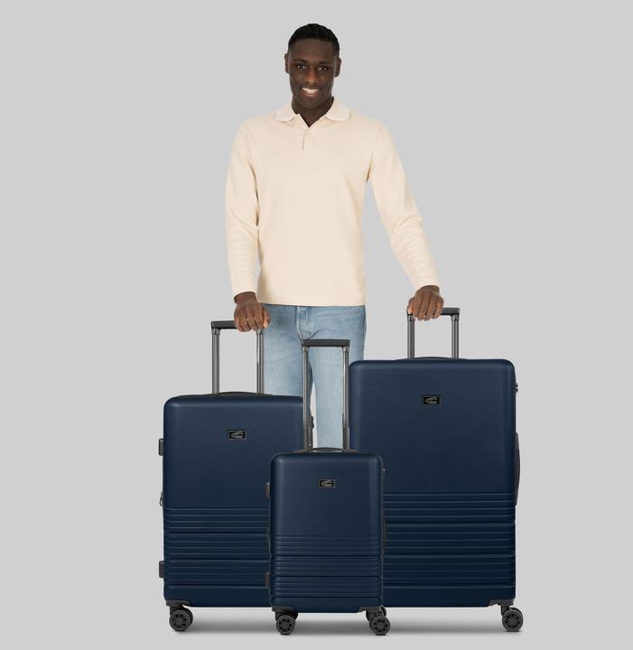 Produktbild Camel Active Hanoi 4 Rollen Kofferset 3-teilig mit Dehnfalte (202 l, XL (ab 115l))