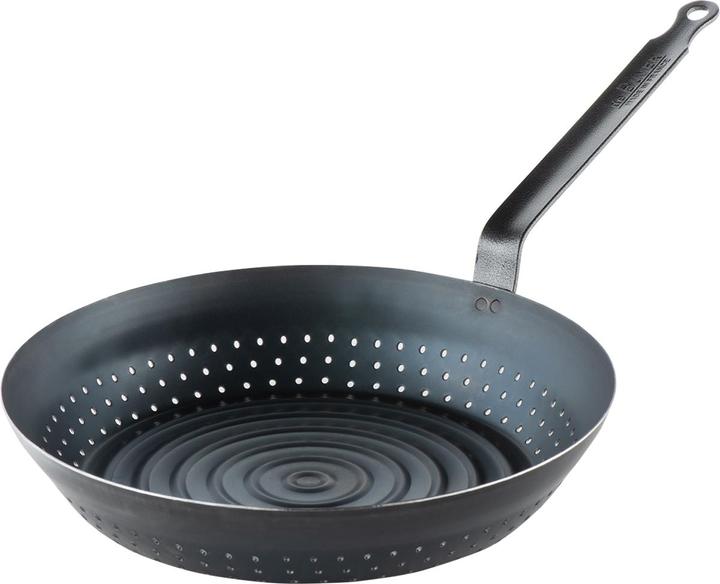 Produktbild de Buyer Maronipfanne (28 cm, Bratpfanne, Eisen)