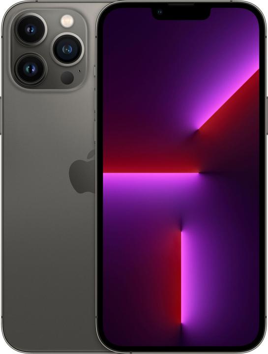 Produktbild Re!commerce iPhone 13 Pro Max (256 GB, Graphite, Schwarz, 6.70", 12 Mpx, A / Wie neu)
