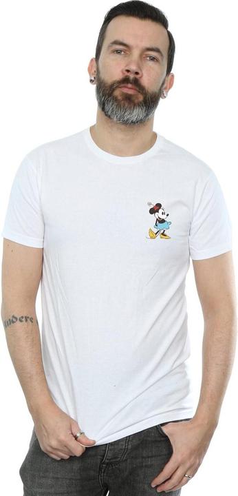 Actual product image Disney Mens Minnie Mouse Kick Chest T-Shirt (XL)