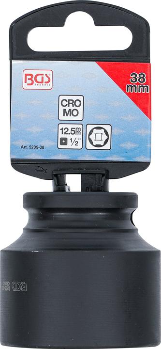 Actual product image BGS Impact Socket, Hexagon 12.5 mm (1/2") Drive 38 mm (38 mm)
