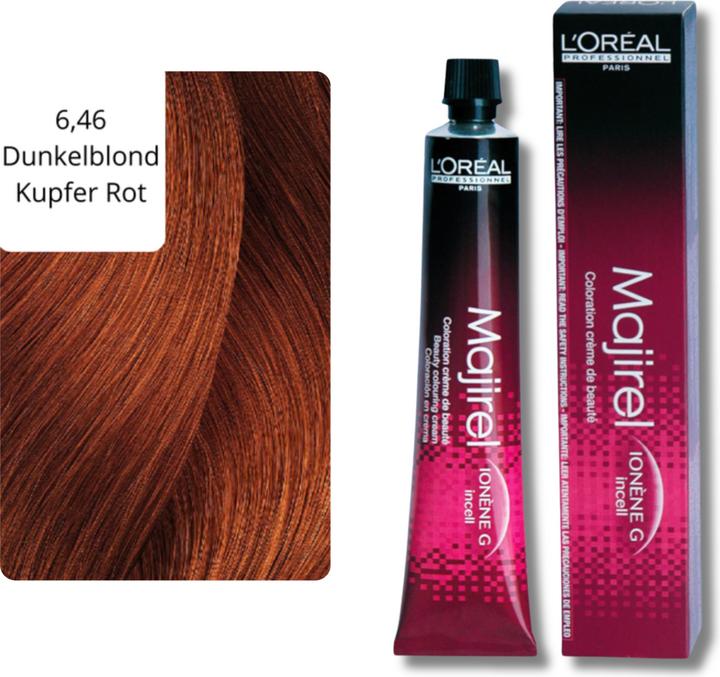 Actual product image L'Oréal Professionnel Majirel (6.46 dark blond copper red)