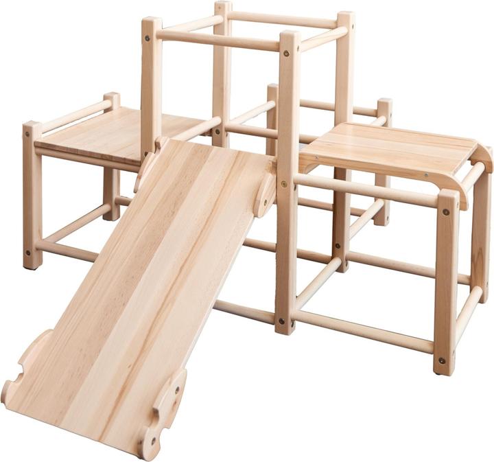 Actual product image Woodandhearts Scandinavian Climbing Set