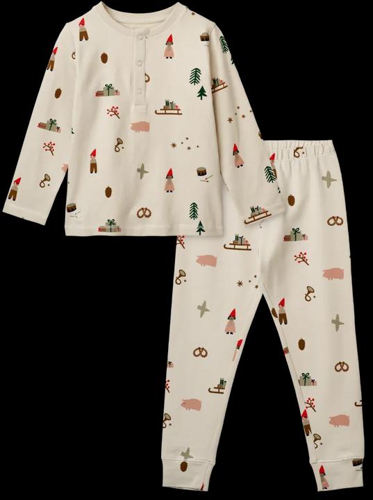 Produktbild Liewood Bio Pyjama Wilhelm Holiday Sandy (92)