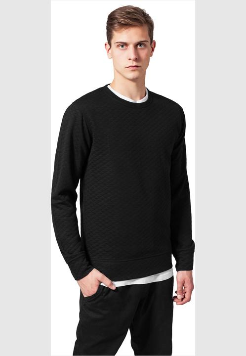 Produktbild Urban Classics Diamond Quilt Crewneck (S)