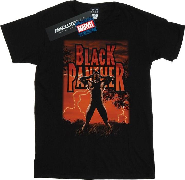 Produktbild Black Panther Wakanda Lightning TShirt (L)