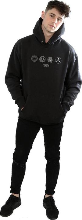 Actual product image Fantastic Beasts Mens Circular Icons Hoodie (XXL)