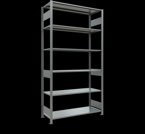 Actual product image Schulte Lagertechnik MULTIplus150 basic racking system with length ledgers