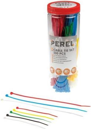 Velleman NYLON CABLE BINDING SET - VARIOUS COLOURS (300 pcs.) (300 pcs.)