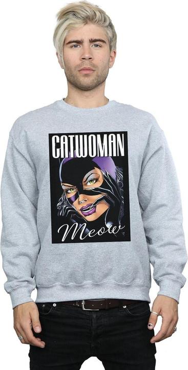 Immagine prodotto Felpa uomo Batman Catwoman Feline Fatale in cotone (3XL)