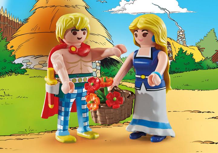 Actual product image Playmobil Asterix: Tragicomix and Falbala (71544, Playmobil Asterix)