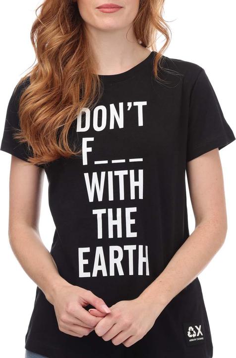 Actual product image Armani Exchange Womens/Ladies Regular T-Shirt (38 D)