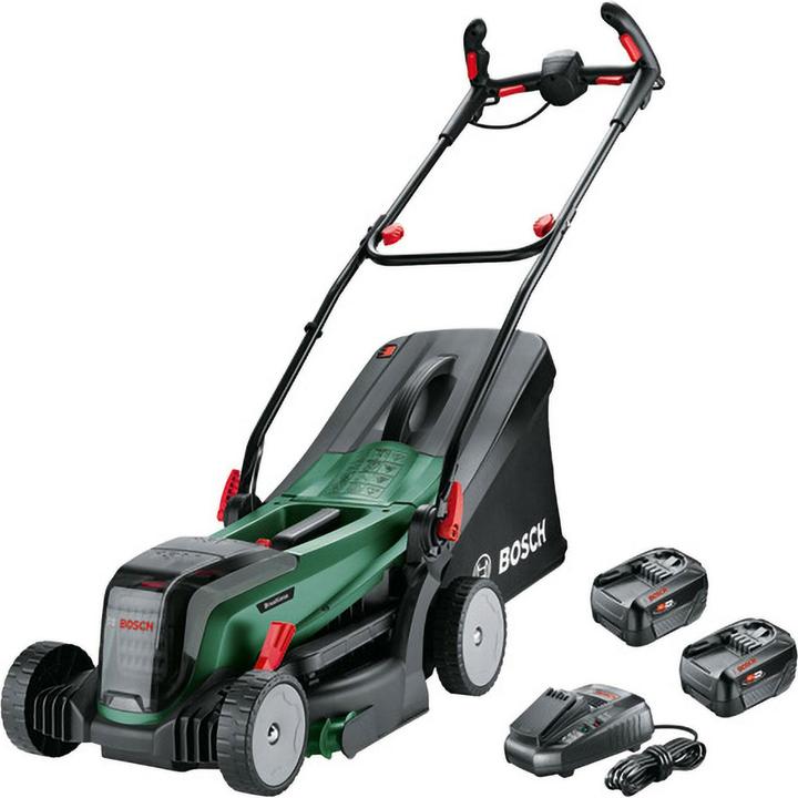 Bosch Home & Garden UniversalRotak 2x18V-37-550 (Batteria ricaricabile)