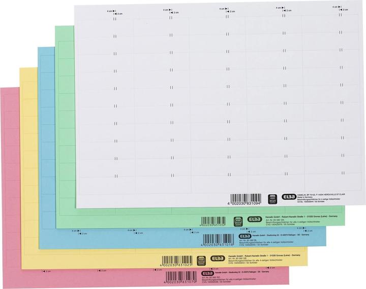Actual product image Elba Label 83582