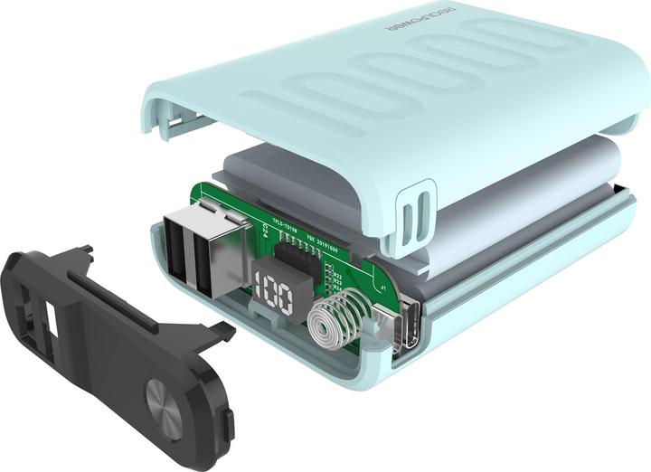 Actual product image RealPower Powerbank PB-10000 PD Nutopia (10000 mAh, 18 W, 37 Wh)