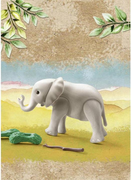 Actual product image Playmobil 71049 Young elephant (71049, Playmobil Wiltopia)