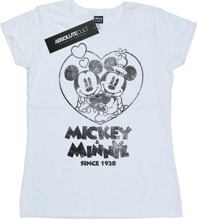 Immagine prodotto Disney Mickey And Minnie Mouse Since 1928 Maglietta Donna (S)
