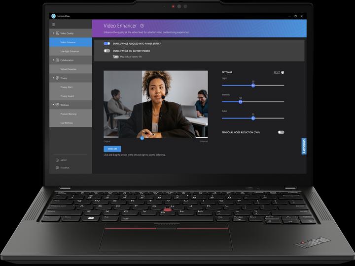 Actual product image Lenovo ThinkPad X13 Gen 4 (13.30", Intel Core i7-1355U, 16 GB, 512 GB, DE)