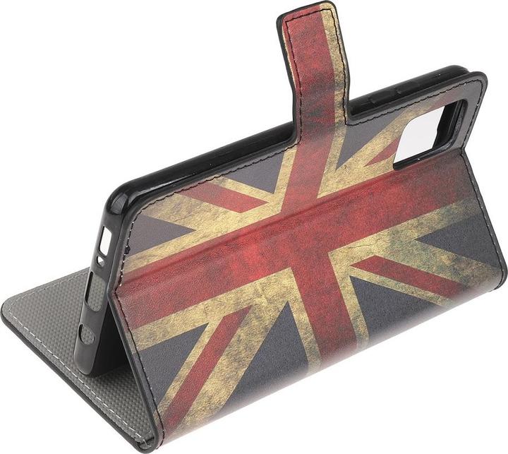 Actual product image Cover-Discount Galaxy S10 Lite - leather cover UK flag (Samsung Galaxy S10 Lite)
