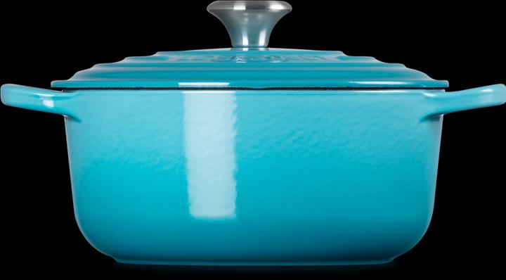 Produktbild Le Creuset Signature (20 cm, Bräter + Schmortopf, Gusseisen, Emaille)