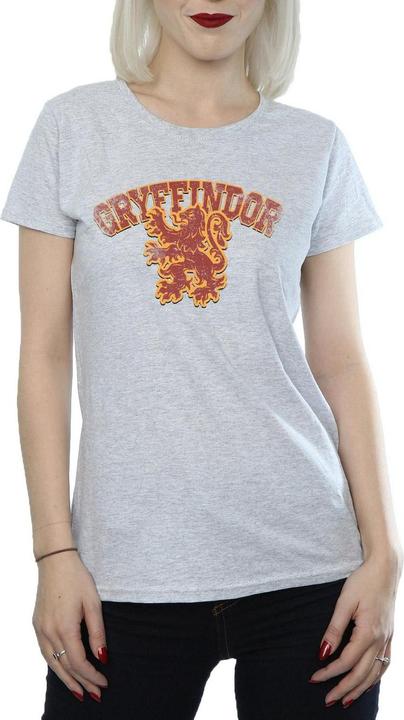 Actual product image Womens/Ladies Gryffindor Sport Emblem Cotton T-Shirt (XXL)