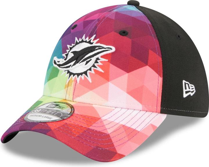 New Era 39Thirty Cap - CRUCIAL CATCH Miami Dolphins - L/XL (L)
