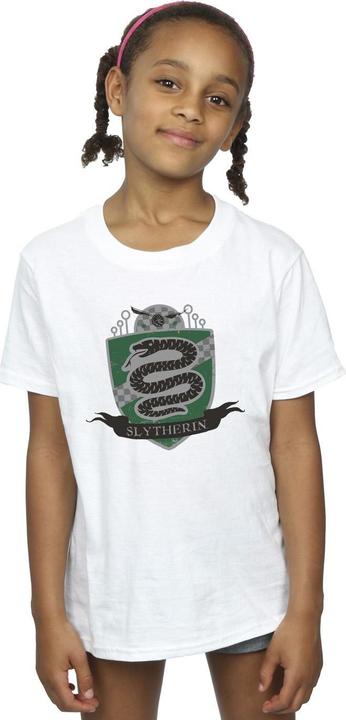 Immagine prodotto Slytherin Chest Badge Maglietta Ragazze (140, 146)