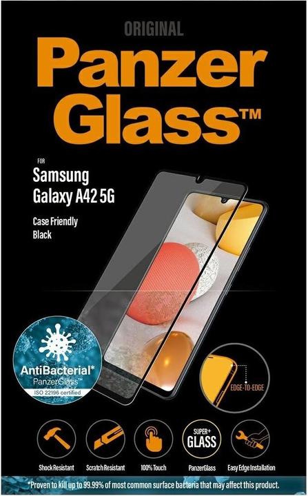 Produktbild PanzerGlass Edge-to-Edge (1 Stück, Samsung Galaxy A42 5G)