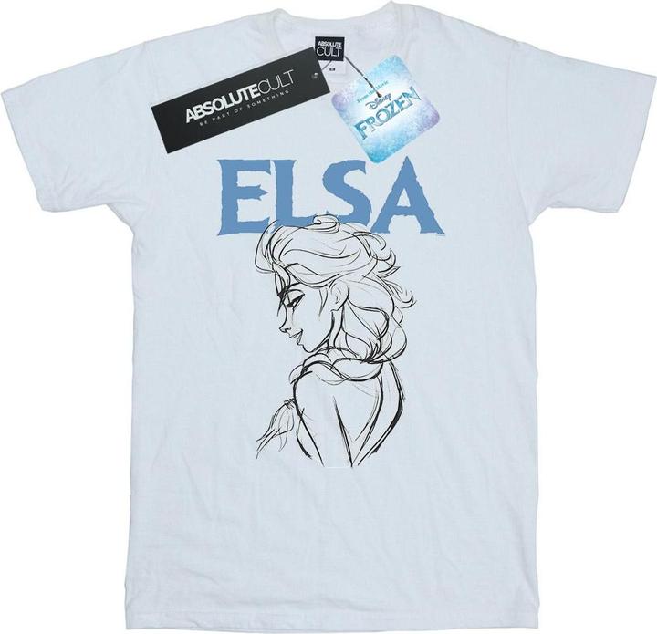 Produktbild Disney Frozen Elsa Profile Sketch TShirt (4XL)