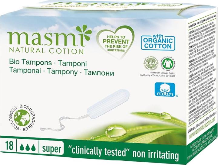 Actual product image Masmi Organic Super (18 x, Large)