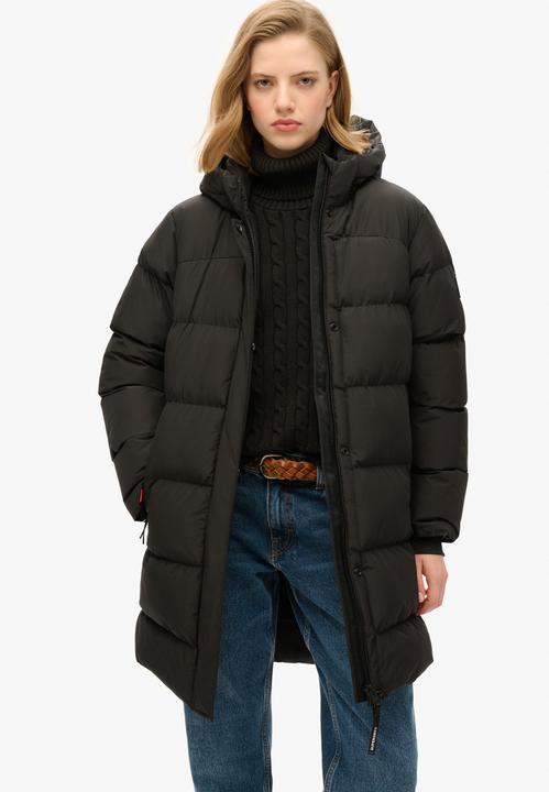 Produktbild Superdry HOODED SPORTS PUFFER MID JKT Dames Jas - Maat S (10)