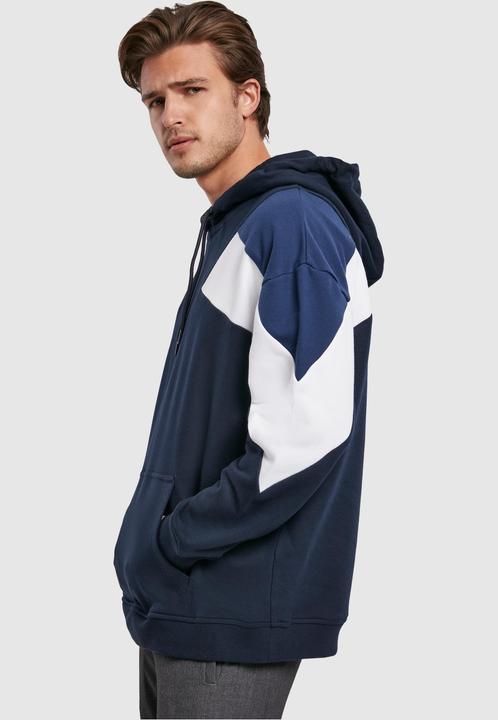 Immagine prodotto Urban Classics Felpa con cappuccio oversize a 3 toni (L)