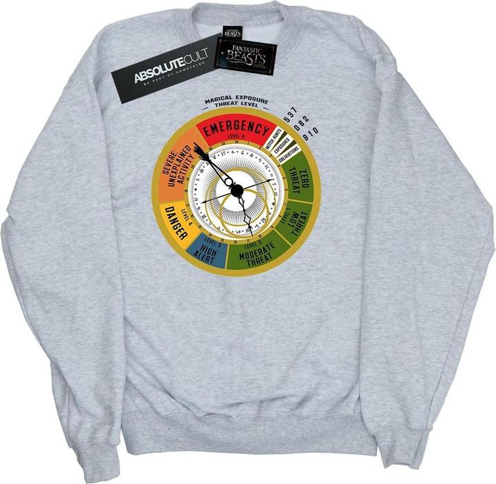 Image du produit Fantastic Beasts - Sweat THREAT LEVEL - Garçon (128)