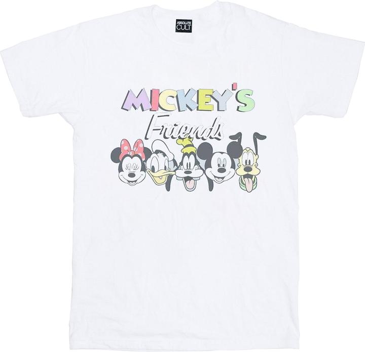 Immagine prodotto Disney Mickey Mouse Friends Faded Nostalgia Maglietta Ampia Donna (XL)