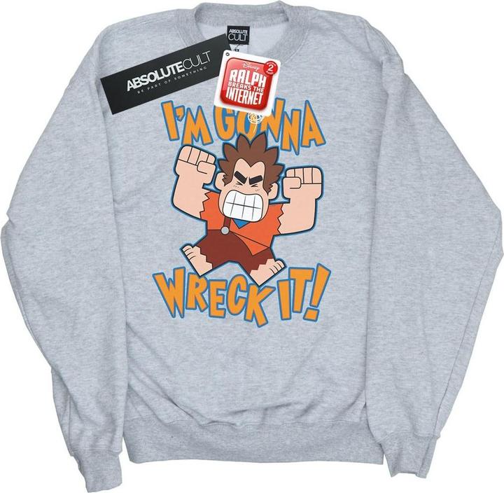 Immagine prodotto Disney Wreck It Ralph I'm Gonna Wreck It Felpa Uomo (L)