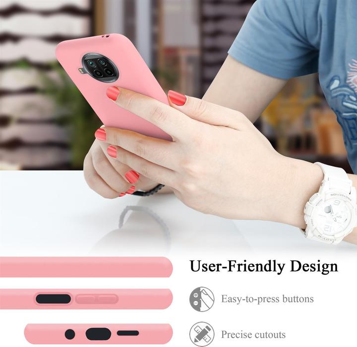 Actual product image Cadorabo TPU Liquid Silicone Case Cover (Mi 10T Lite)