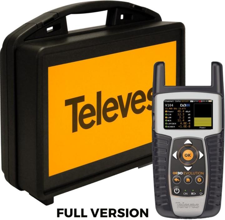 Image du produit Televes H30Evolution avec équipement complet IPTV + WIFI - Analyseur H30E-F