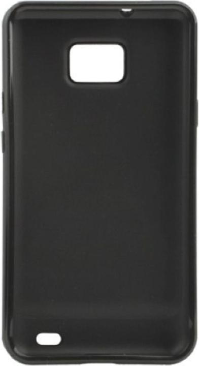 Actual product image König Design Protective cover TPU Case for mobile Samsung I9100 Galaxy S2 Black (Samsung Galaxy S2 I9100)