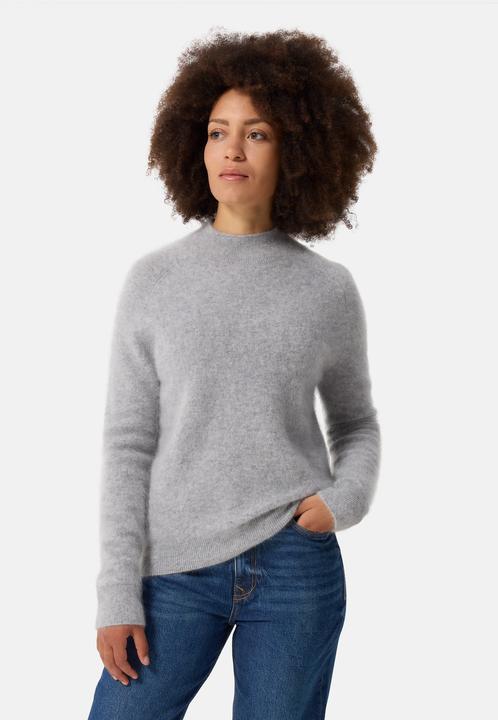 Immagine prodotto Cash-Mere Brushed Kaschmir Pullover mit kurzem Stehkragen (XS)