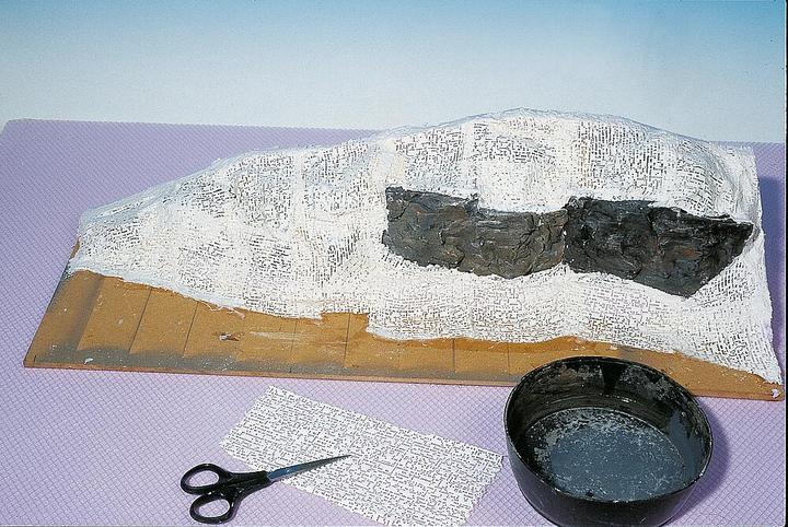 Actual product image Faller Mauerplatten natur