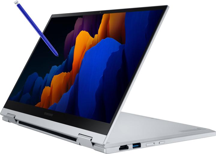 Actual product image Samsung Galaxy Book Flex2 5G NP930QCAJ - Flip design - Core i7 1165G7 / 2.8 GHz - Window (13.31", Intel Core i7-1165G7, 16 GB, 512 GB)