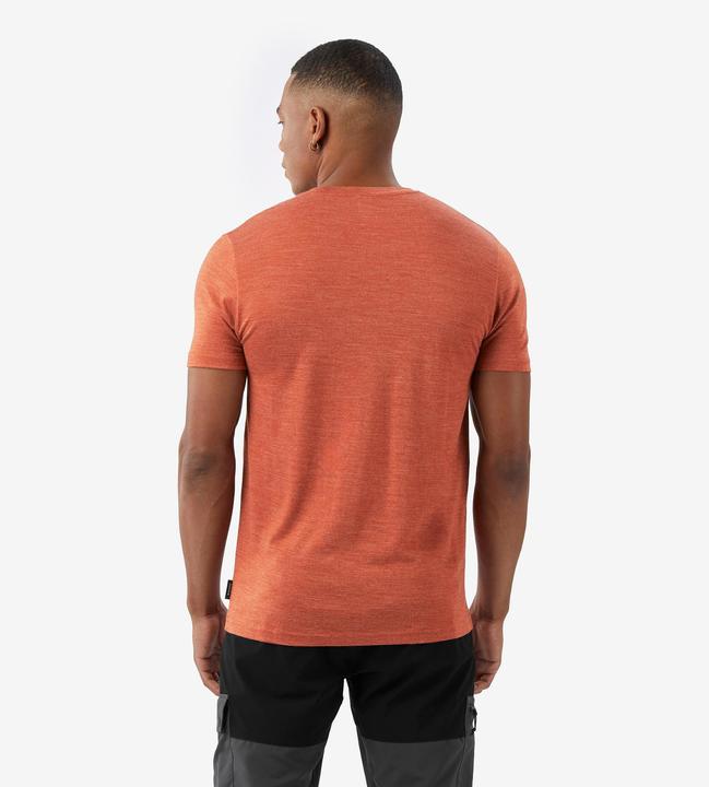 Actual product image Forclaz Merinoshirt Herren kurzarm - Merino Fresh braun (L)