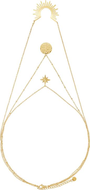 Actual product image Heideman Drusa gold coloured (100% stainless steel)