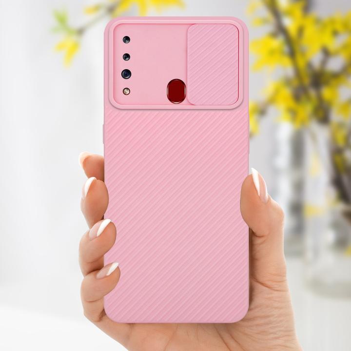 Produktbild Cadorabo Hülle für Samsung Galaxy A20s im TPU mit Kameraschutz LM009 Style (Samsung Galaxy A20s)