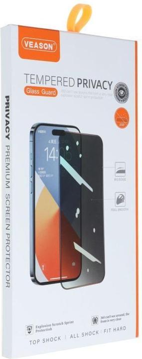 Actual product image Hofi Protective glass Veason 6D Pro Veason Privacy Glass - for Iphone 7 / 8 / SE 2020 / SE 2022 black (Apple iPhone 7, Apple iPhone SE (3rd Gen), Apple iPhone SE (2nd Gen))
