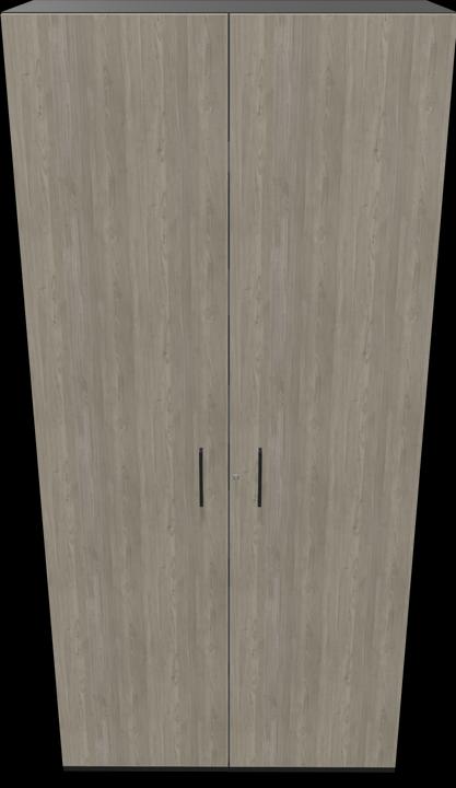 Image du produit Narbutas Choice Armoire à portes battantes (100 x 40 x 217 cm)